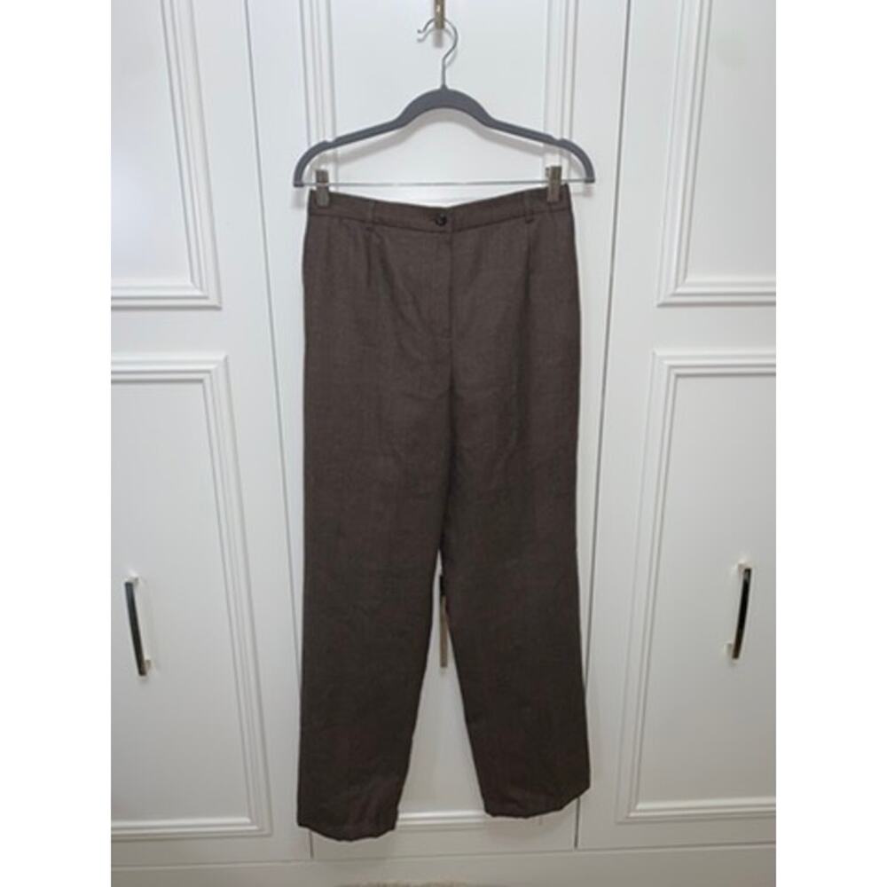 Pendleton Women's Dress Pants Size 12 Brown Classic Workwear